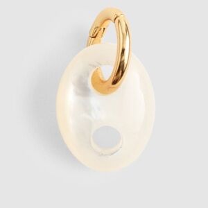 NWT MADEWELL Mother of Pearl Mariner Link Charm